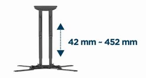 Gembird стенна стойка за телевизор TV Mount - WM-60ST-01 - 32"-60", 36.4 kg
