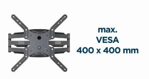Gembird стенна стойка за телевизор TV Mount - WM-60ST-01 - 32"-60", 36.4 kg