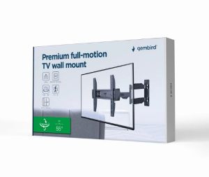 Gembird стенна стойка за телевизор TV Mount -WM-55ST-02 - 32"-55", 30 kg