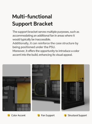 Geometric Future Case EATX - Model 5 Black/Grey