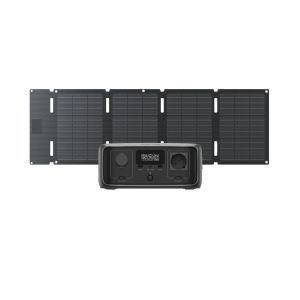 Ecoflow Portable Power Station RIVER 3 UPS + 45W Solar Panel with USB-C