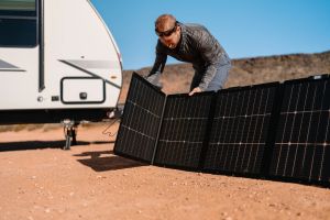 Ecoflow портативен соларен панел NextGen 220W Bifacial Portable Solar Panel