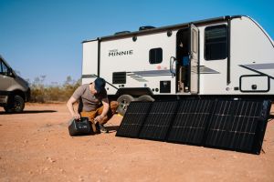 Ecoflow портативен соларен панел NextGen 220W Bifacial Portable Solar Panel