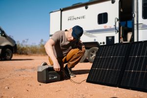 Ecoflow портативен соларен панел NextGen 220W Bifacial Portable Solar Panel