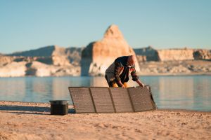 Ecoflow портативен соларен панел NextGen 220W Bifacial Portable Solar Panel