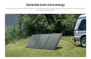 Ecoflow портативен соларен панел NextGen 160W Portable Solar Panel