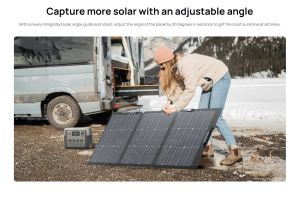 Ecoflow портативен соларен панел NextGen 160W Portable Solar Panel