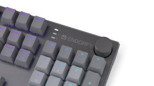 Endorfy mechanical keyboard Thock V2 Full Size, PBT, Endorfy Red switch, US Layou