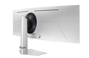 Monitor LED Samsung LS49DG910SUXEN Odyssey G91SD, 49" DQHD Curved 1800R 32:9 (5120x1440) QD-OLED 144z, 250 cd/m2, 1m:1, DisplayHDR True Black 400, 0.03ms(GTG), 178/178, FS PP, 1xDP 1xHDMI, Tilt/HeightAdj, Remote, VESA 100x100, 2Y