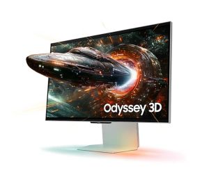 Monitor LED Samsung LS27FG900XUXEN Odyssey 3D G90XF, 27'' 4K UHD FLAT 16:9 (3840x2160) IPS 165Hz, 350 cd/2, 1000:1, 1ms (GTG), 178/178, HDR10+/FS Premium/G-Sync, 2xHDMI 2.1 1xDP 1.4, 3D Glasses-Free, Edge Lighting, Tilt/Pivot/Swivel/HeightAdj (120mm), VES
