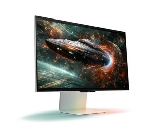 Monitor LED Samsung LS27FG900XUXEN Odyssey 3D G90XF, 27'' 4K UHD FLAT 16:9 (3840x2160) IPS 165Hz, 350 cd/2, 1000:1, 1ms (GTG), 178/178, HDR10+/FS Premium/G-Sync, 2xHDMI 2.1 1xDP 1.4, 3D Glasses-Free, Edge Lighting, Tilt/Pivot/Swivel/HeightAdj (120mm), VES