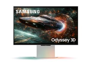 Monitor LED Samsung LS27FG900XUXEN Odyssey 3D G90XF, 27'' 4K UHD FLAT 16:9 (3840x2160) IPS 165Hz, 350 cd/2, 1000:1, 1ms (GTG), 178/178, HDR10+/FS Premium/G-Sync, 2xHDMI 2.1 1xDP 1.4, 3D Glasses-Free, Edge Lighting, Tilt/Pivot/Swivel/HeightAdj (120mm), VES
