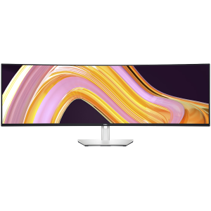 Dell U4924DW Monitor LED UltraSharp 49 Curved, 49", 5K Dual QHD (5120x1440) 60Hz, 32:9, Anti-glare, 3H Hard Coating, ComfortView, IPS, 350 cd/m2, 2000:1, 178/178, 5ms/8ms, 2xHDMI, DP, USB-C 3.2 Gen 2, Audio line-out, Height, Pivot, Swivel, Tilt, 3Y