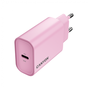 CANYON charger OnCharge 30CL Max Power 30W 1xPD EU Pink