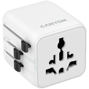 CANYON Travel Adapter OnTour One EU/UK/US/AUS White