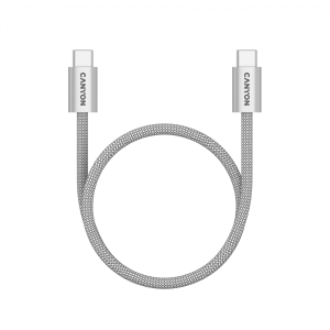 CANYON cable OnWire 60MG C-C 60W Magnet Braided 1m Light Grey