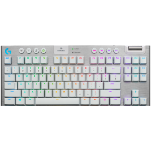 LOGITECH G915 X LIGHTSPEED Wireless Gaming Keyboard - WHITE - US INT'L - 2.4GHZ/BT - EMEA28i-935 - TACTILE