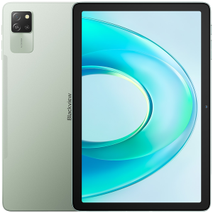 Blackview Tab 60 Pro LTE 4GB/128GB, 10.1-inch HD+ 800x1280 IPS LCD, Octa-core T606 1.6GHz, 5MP Front/8MP Back Camera, Battery 7000mAh, USB Type-C, Android 14, SD card slot, Green