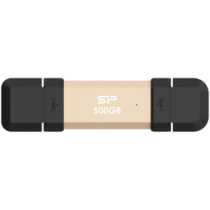 Silicon Power UC3S72 500GB, USB3.2 Gen2, DS72, Gold