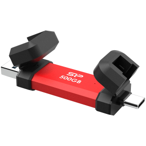 Silicon Power UC3S72 500GB, USB3.2 Gen2, DS72, Red