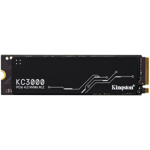 Kingston KC3000 512GB SSD, M.2 2280, PCIe 4.0 NVMe, Read/Write 7000/3900MB/s, Random Read/Write: 450K/900K IOPS