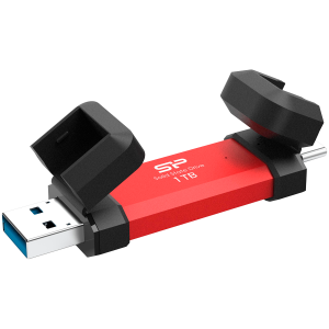 Silicon Power UC3S72 1TB, USB3.2 Gen2, DS72, Red