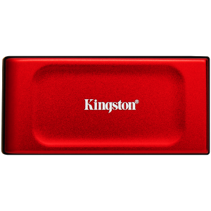 Kingston SSD 2TB XS1000 Red External USB 3.2 Gen 2 Portable Solid State Drive