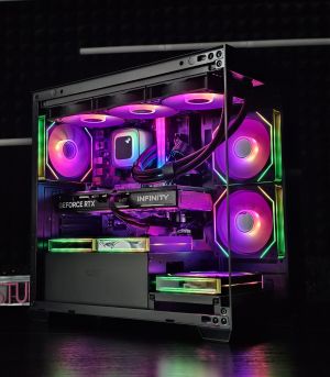 Ryzen 7-7800X3D/ RTX 5070Ti 16G/ RAM 32GB/ SSD 1TB/ Водно Охлаждане/ 1000W Захранване/ Геймърски компютър Dark Reaper DR043