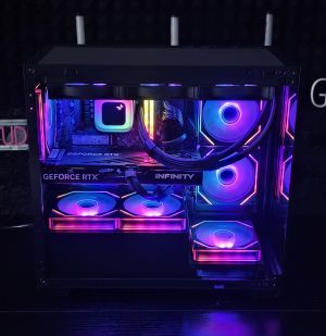 Ryzen 7-7800X3D/ RTX 5070Ti 16G/ RAM 32GB/ SSD 1TB/ Водно Охлаждане/ 1000W Захранване/ Геймърски компютър Dark Reaper DR043