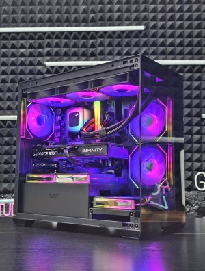 Ryzen 7-7800X3D/ RTX 5070Ti 16G/ RAM 32GB/ SSD 1TB/ Водно Охлаждане/ 1000W Захранване/ Геймърски компютър Dark Reaper DR043