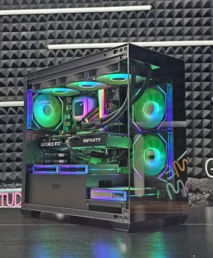 Ryzen 7-7800X3D/ RTX 5070Ti 16G/ RAM 32GB/ SSD 1TB/ Водно Охлаждане/ 1000W Захранване/ Геймърски компютър Dark Reaper DR043