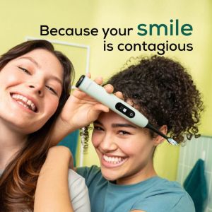 Електрическа четка за зъби Beurer SC 50 peppermint Electric Sonic Toothbrush, up to 80,000 mov/min, 5 cleaning programs: Clean, Sensitive, Polish, Gum Care, Whiten, Pressure sensor , 2-min. timer, Incl. 2 toothbrush heads and magnetic charging plate, 22 d