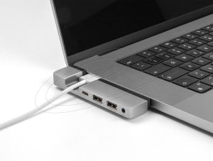Delock Docking Station for MacBook Pro / MacBook Air Thunderbolt™ 4 with 5K Resolution / 100 W PD / 10 Gbps Hub / LAN / Audio