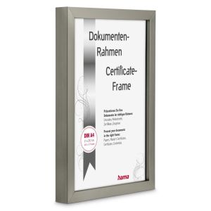 Hama “Chiaro” Plastic Frame, steel, 21 x 29.7 cm, DIN A4