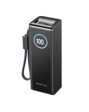 Ecoflow преносима батерия Power Bank - RAPID 25K Build-in cable - 25000mAh