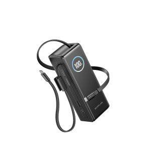 Ecoflow преносима батерия Power Bank - RAPID 25K Build-in cable - 25000mAh