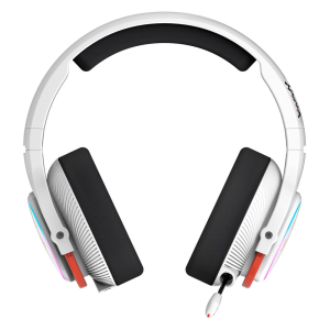 Gaming headphone A4TECH Bloody MR720 Naraka, RGB, Bluetooth + USB, White