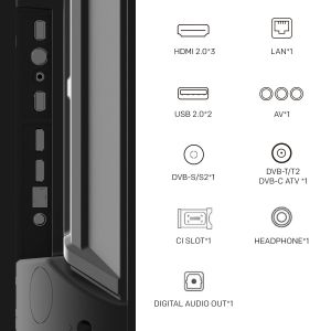 METZ LED TV 75MUD7000Z, 75"(189 см), LED UHD, Smart TV, Google TV