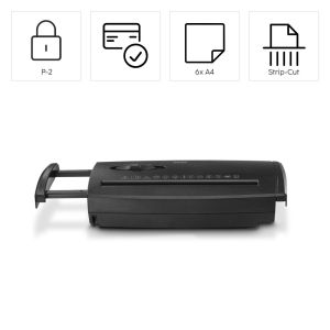 HAMA Шредер „Classic S60“, ниво на сигурност P2 T2 E2