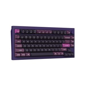 Безжична механичка клавиатура Keychron Q1 MAX Gateron Jupiter Brown Switch - Purple
