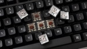 Keychron Double Shot KSA PBT Keycap Full Keycap Set 137 Keycaps - Black