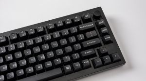 Keychron Double Shot KSA PBT Keycap Full Keycap Set 137 Keycaps - Black