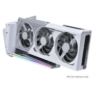 Брекет и кабел Lian Li 4 Slots Vertical GPU Kit v3, PCIe 5.0 за вертикален монтаж на видео карта - Бял