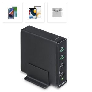 HAMA Зарядна станция 4 порта, 60W, 2 x USB-C, 2 x USB-A, PD, Fast Charge
