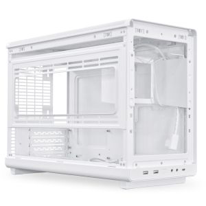 Case Lian Li DAN A3-mATX Wood Edition White - Micro Tower