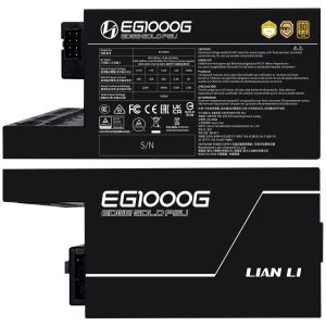 Захранващ блок Lian Li EDGE 1000W 80+ Gold PCIe 5.1, ATX 3.1 - Черно