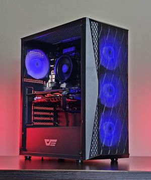 Ryzen 5-5500/ RTX 5050 8GB/ SSD 512GB/ RAM 16GB/ Геймърски компютър Dark Reaper DR045