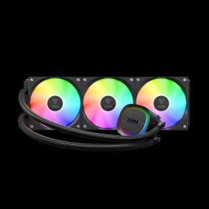Gamdias водно охлаждане Water Cooling 360mm - AURA GL360 v2 - aRGB