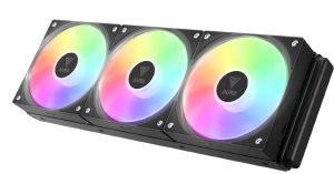 Gamdias водно охлаждане Water Cooling 360mm - AURA GL360 v2 - aRGB