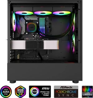 Gamdias водно охлаждане Water Cooling 360mm - AURA GL360 v2 - aRGB